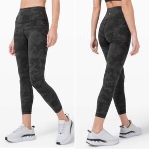 Lululemon Wunder Under High-Rise Tight 25" *Full-On Luon Incognito Camo Multi